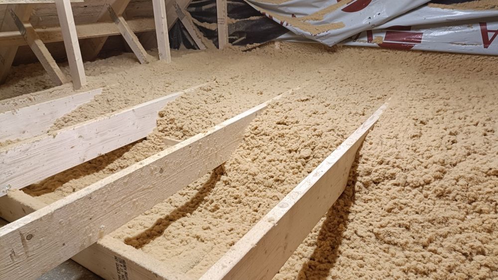 Wdmuchiwaną wełna drzewna  Naturheld jak steico ocieplenia celuloza