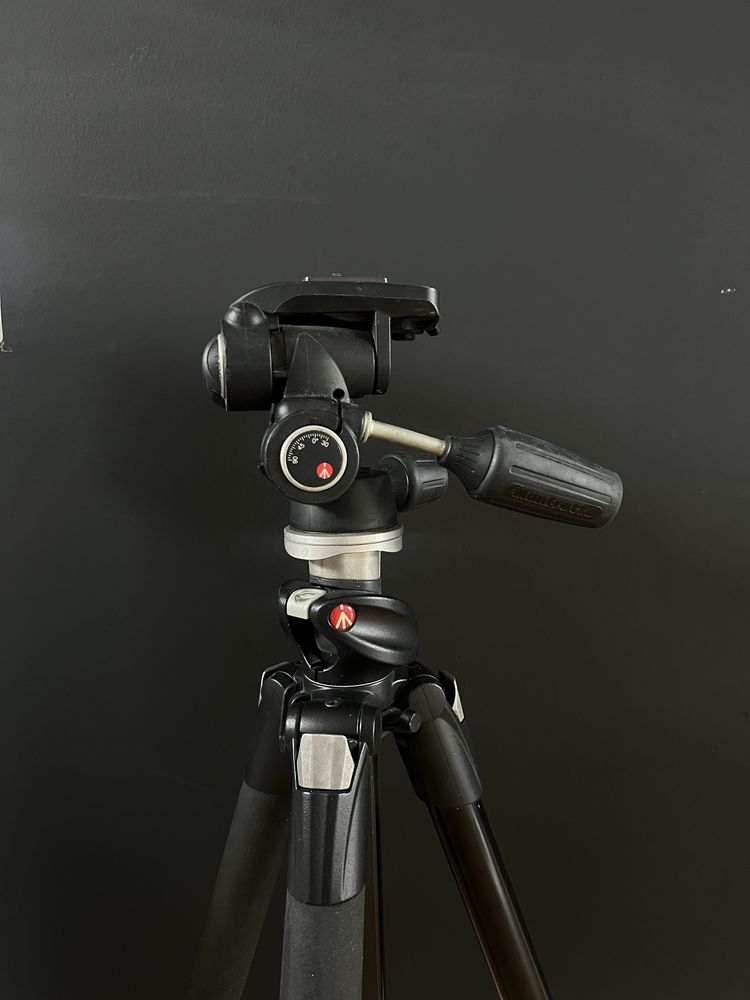 Statyw Manfrotto 055XPROB  + głowica Manfrotto 804RC2