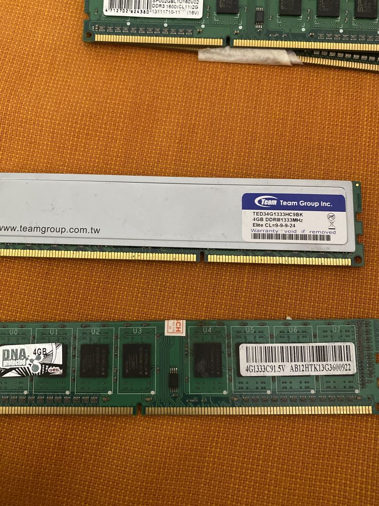 ОЗУ для пк, DDR2, DDR3, оперативна пам’ять 1, 2, 4Gb
