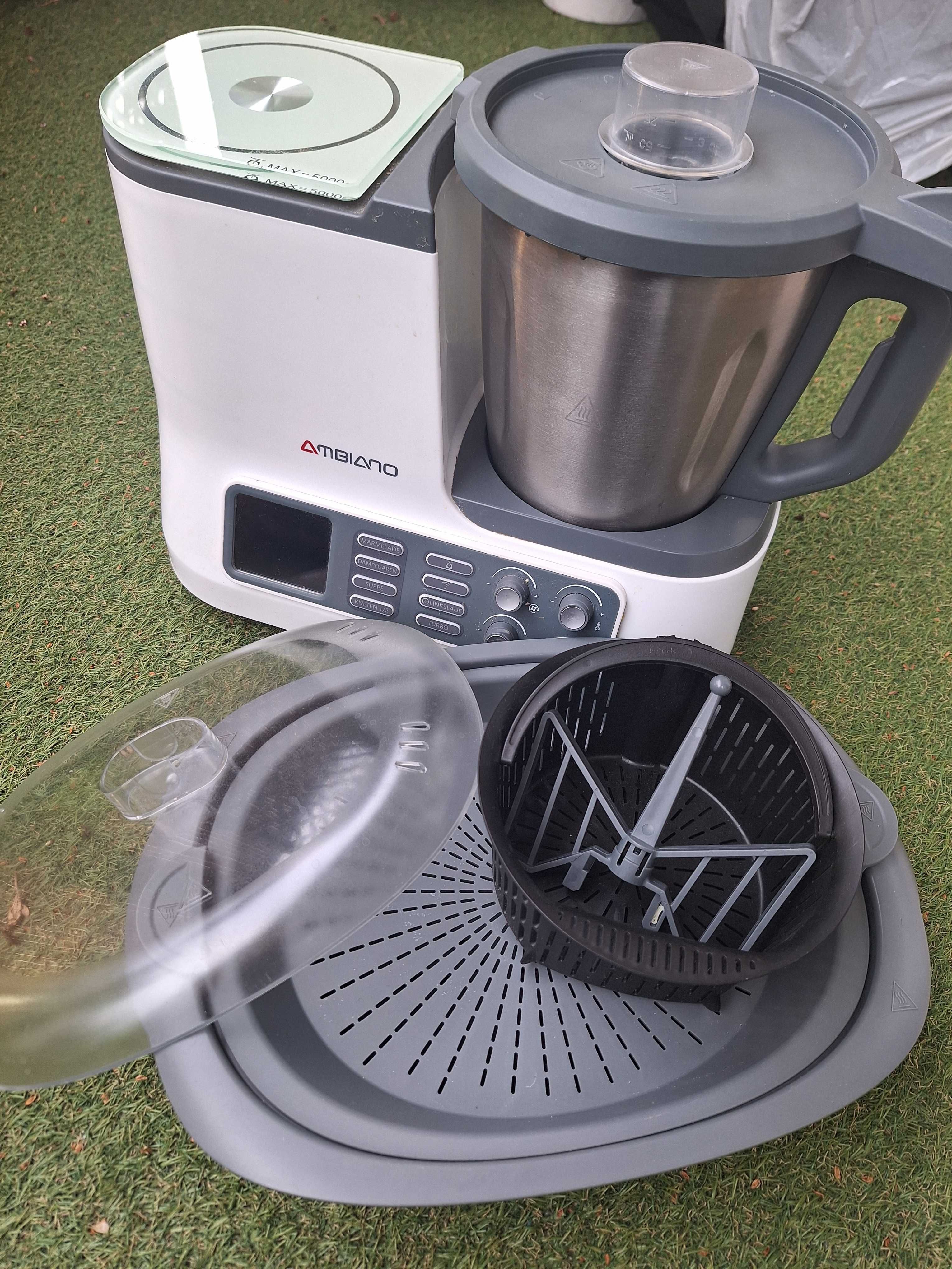 robot kuchenny, super stan, na gwarancji, WiFi, aplikacja, przepisy