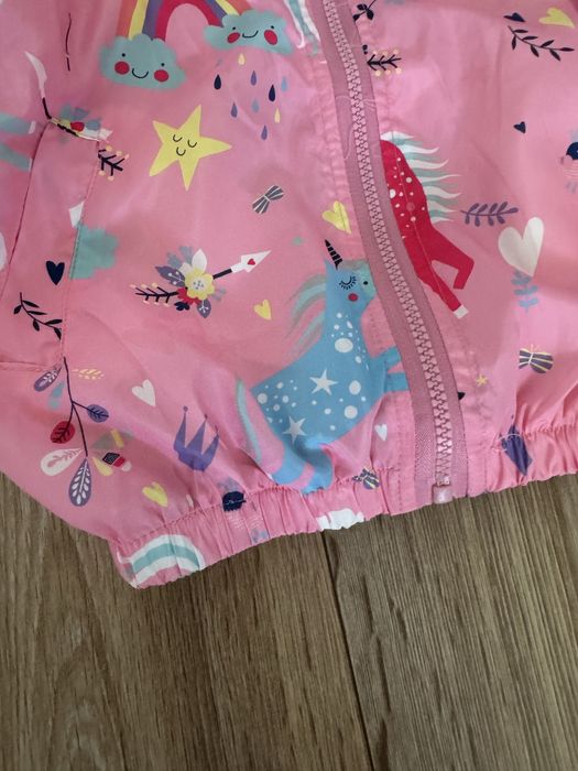 Вітровка легка куртка для дівчинки на зріст 116-120