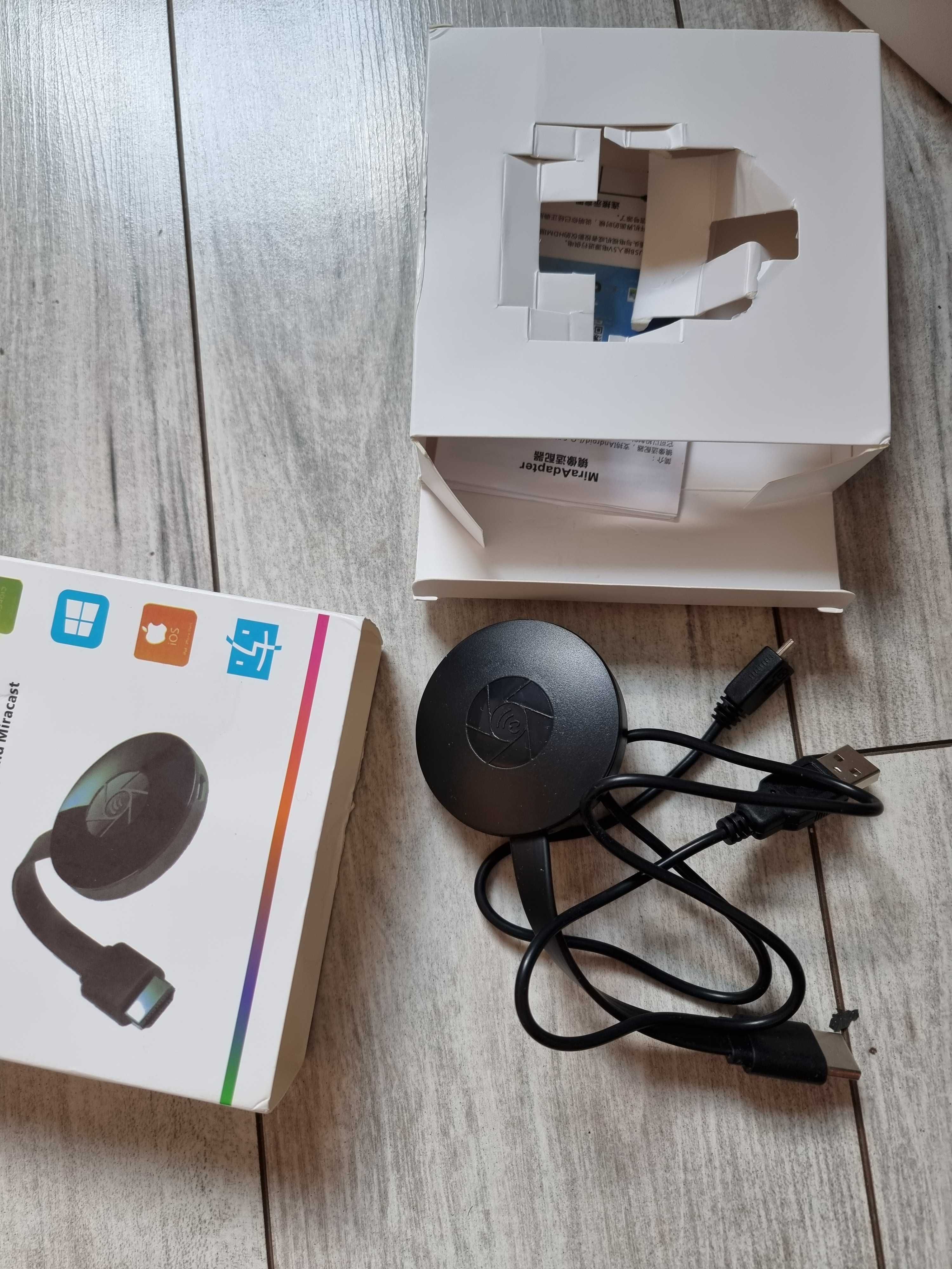 Bezprzewodowy adapter HDMI, WiFi 1080P G2 Miracast