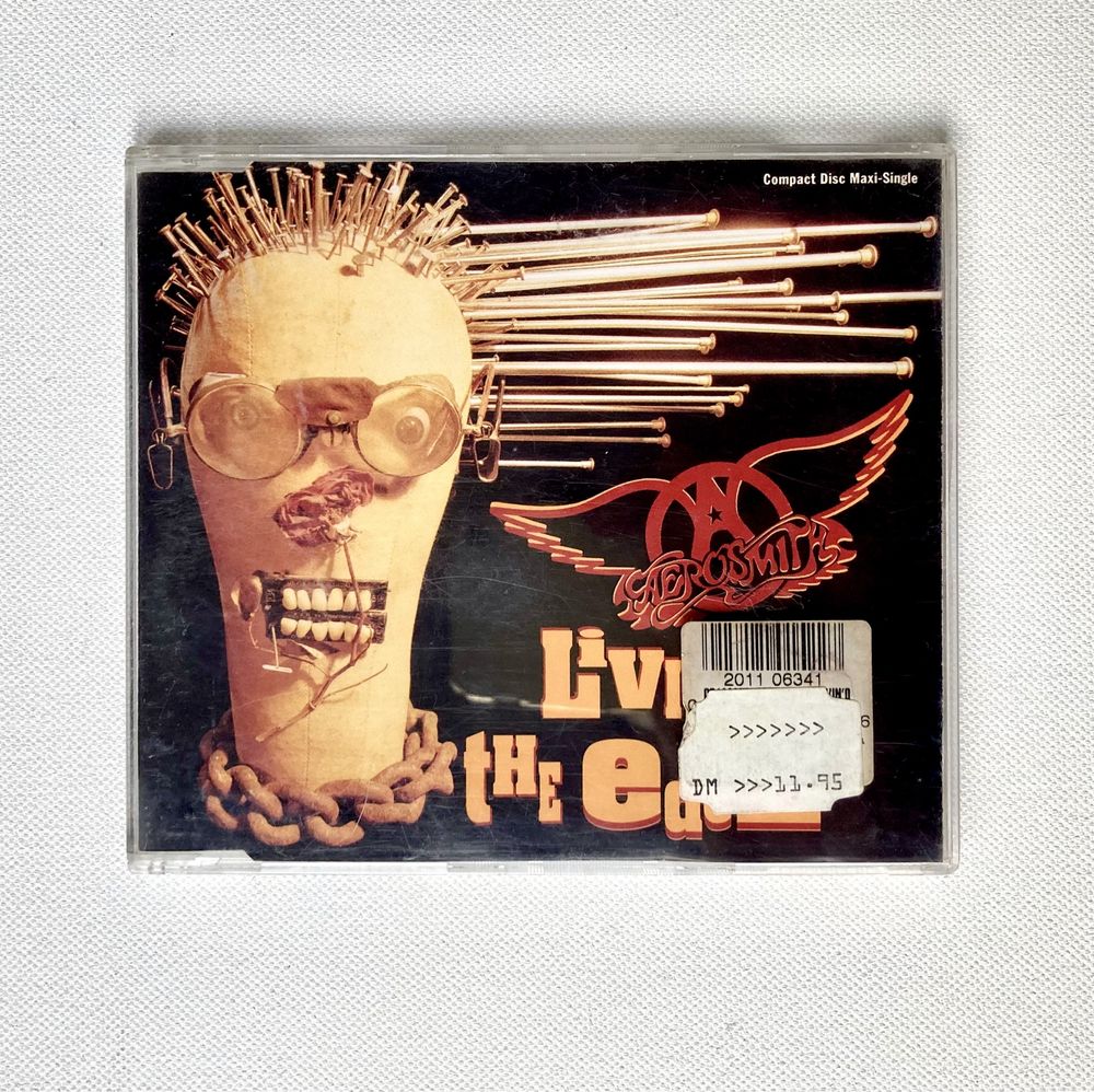 Płyta CD Aerosmith Livin’ on the edge 1993 Geffen Records