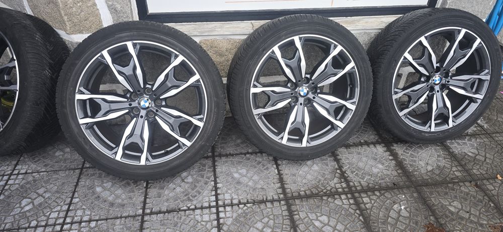 4 Jantes Usadas Originais Bmw  X3/X4 - 20 Polegadas com pneus