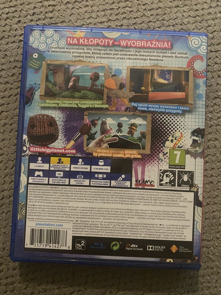 little Big Planet 3 Playstation4