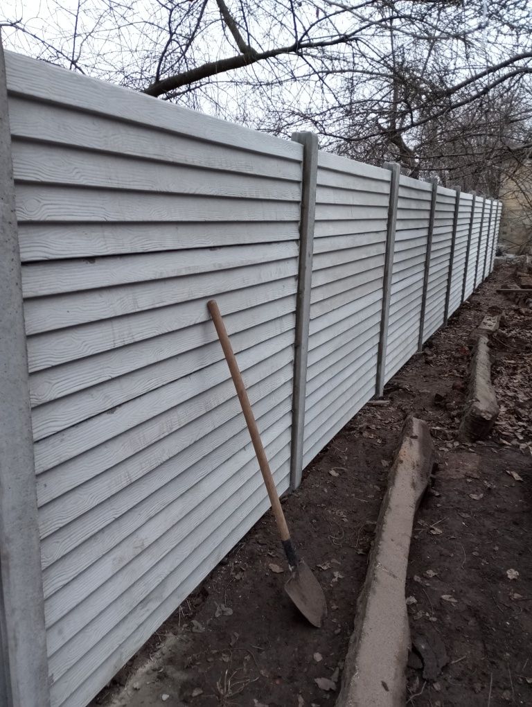 Установка еврозаборов