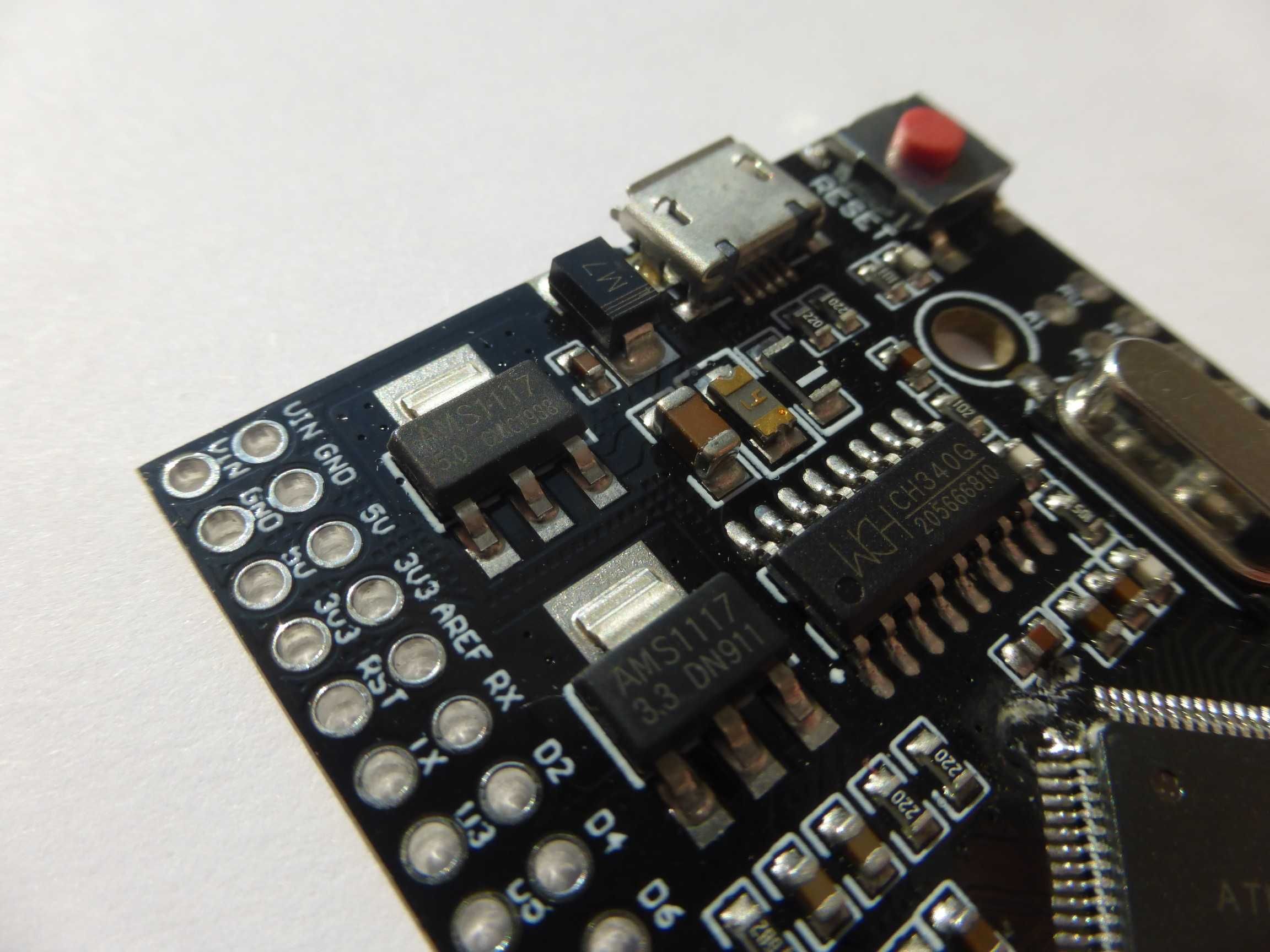 Mikrokontroler Mega 2560 Pro Mini ATmega2560 microUSB CH340 Arduino