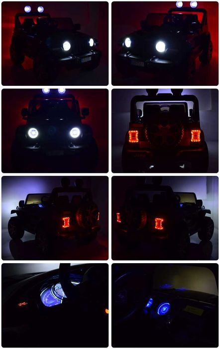 Jeep WRANGLER RUBICON 4x4 auto na akumulator + tryb SPORT