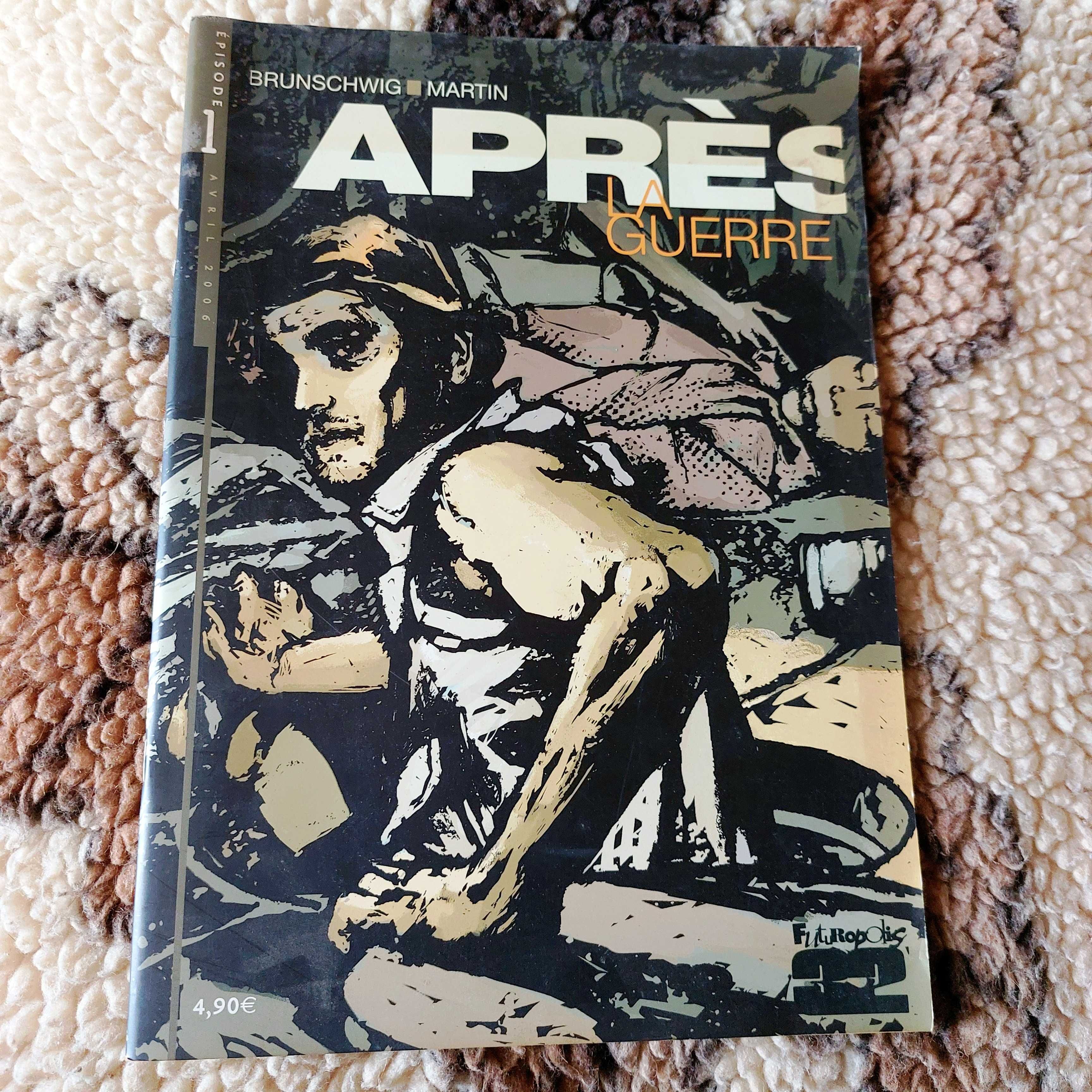 APRES LA GUERRE - Brunschwig Martin | komiks obcojęzyczny