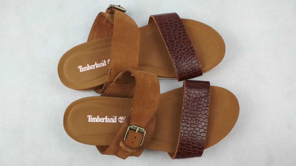 TIMBERLAND Malibu Waves Klapki Sandały Skórzane Roz. 38