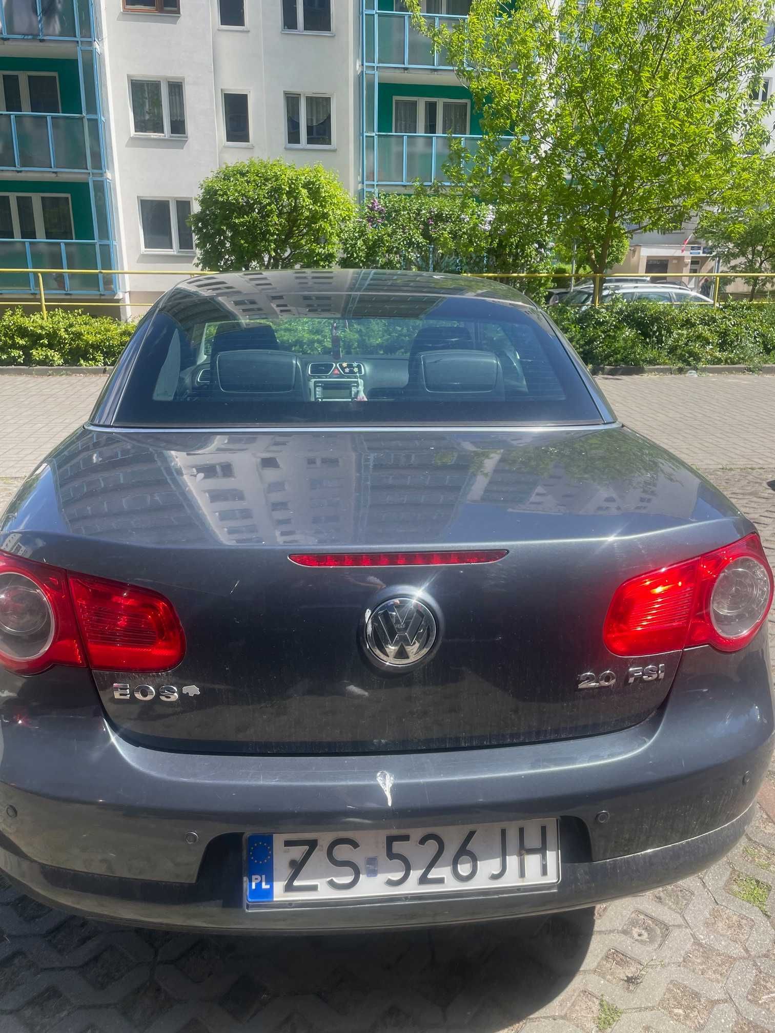 Volskwagen EOS 2.0 FSI 2007 r. - USZKODZONY !!!
