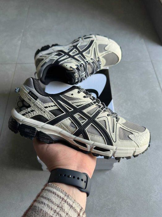‼️ НОВІ Кросівки Asics Gel-kahana 8 Beige Black Gore-Tex