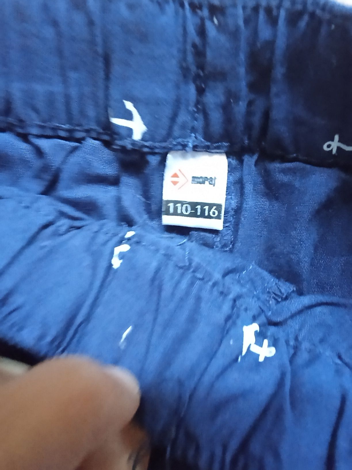 Letnie spodenki chłopięce 110/116 Moraj Nowe.