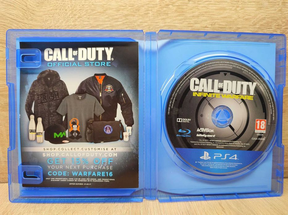 Gra Call of Duty Infinite Warfare na PS4