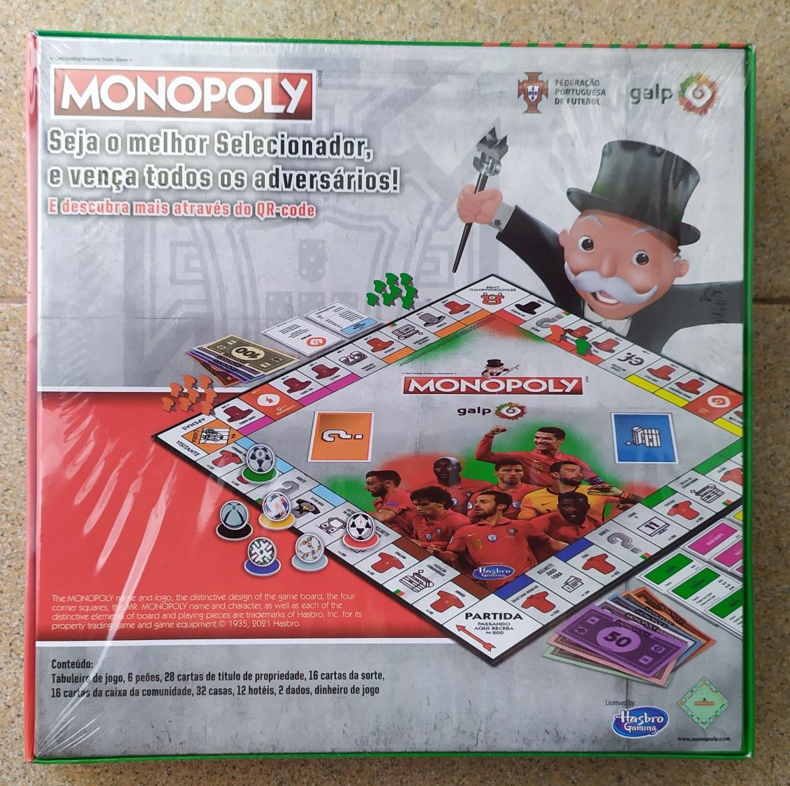 Jogo Monopólio da Seleção Nacional - NOVO