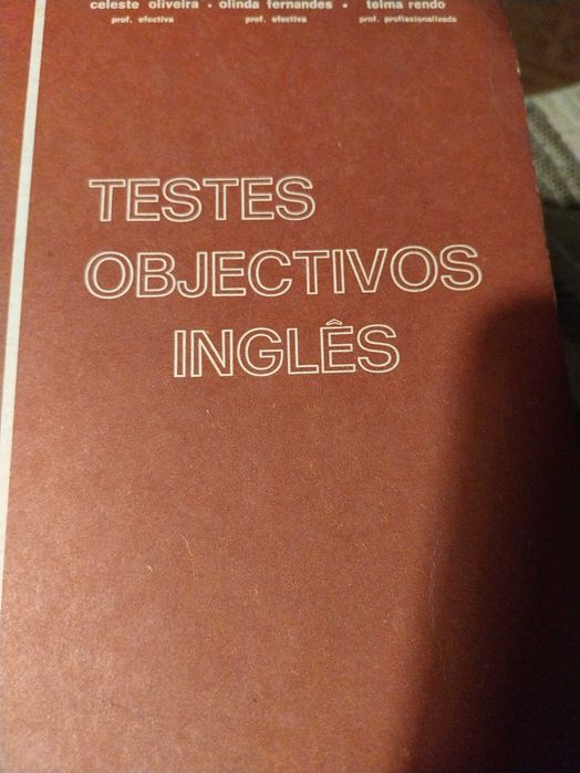 Testes objetivos ingles