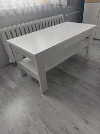 Drewniany solidny stół stolik ława 120x60 biały NOWY