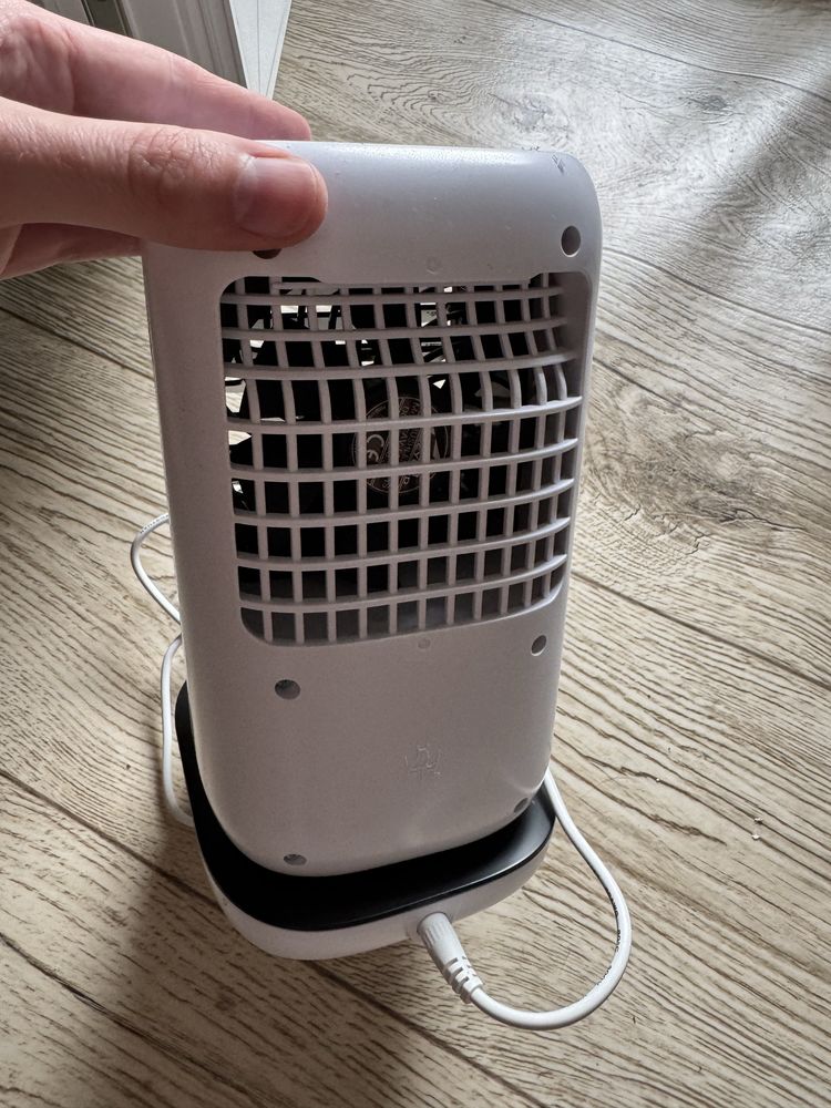 Wentylator biurkowy Silvercrest z mgiełką i led