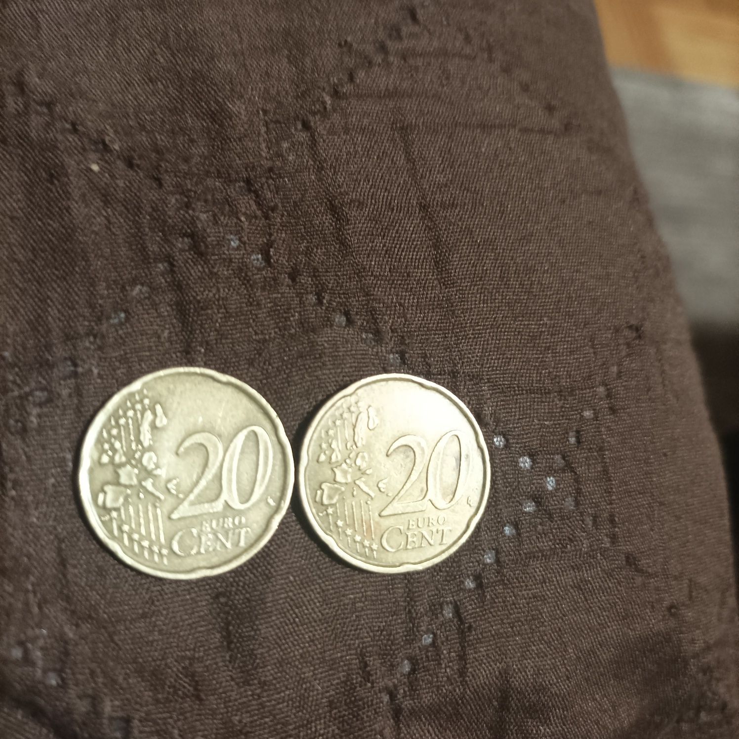 Moedas de 20 cêntimos