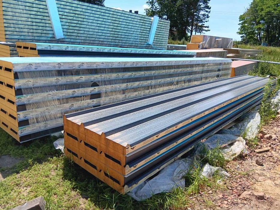 Płyty warstwowe, izolacyjne, obornicki, ścienne, dachowe, garażowe