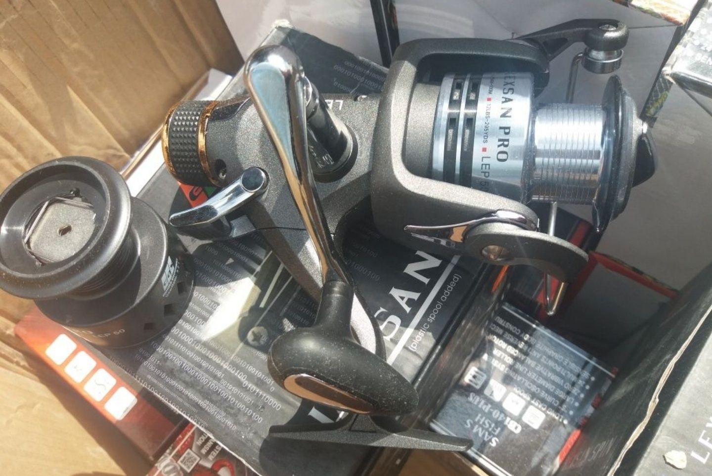 Катушка EOS Lexsan PRO 6000, 9+1 (карповая, фидерная с бейтраннером)