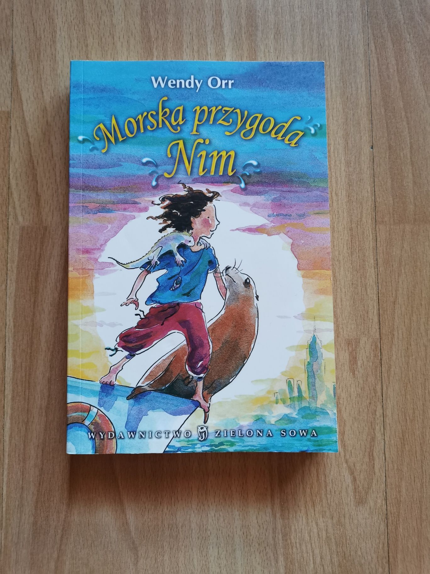 Książka Morska przygoda Nim Wendy Orr wydawnictwo Zielona Sowa
