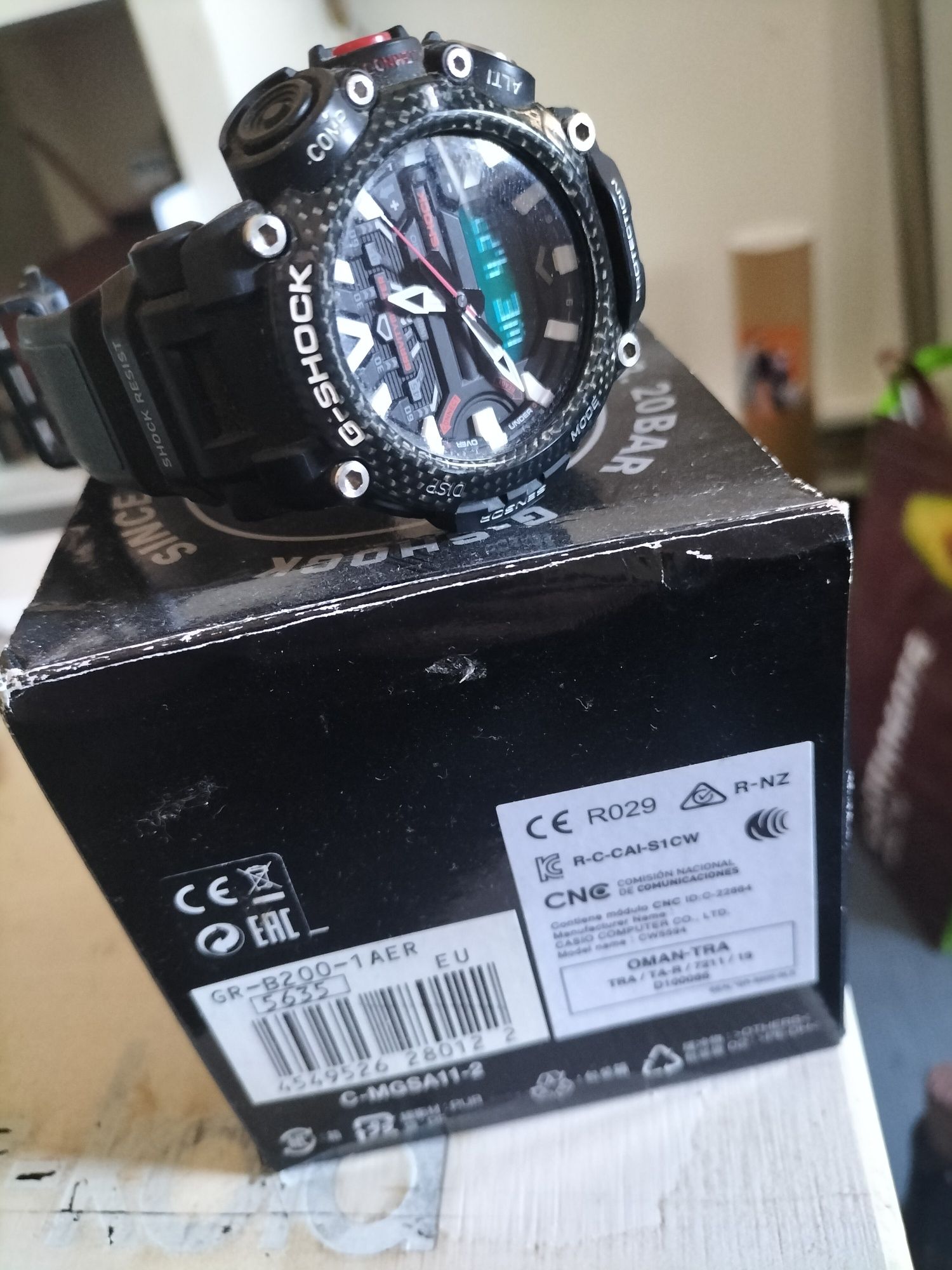 Casio G-shock GR-B200-1AER GravityMaster