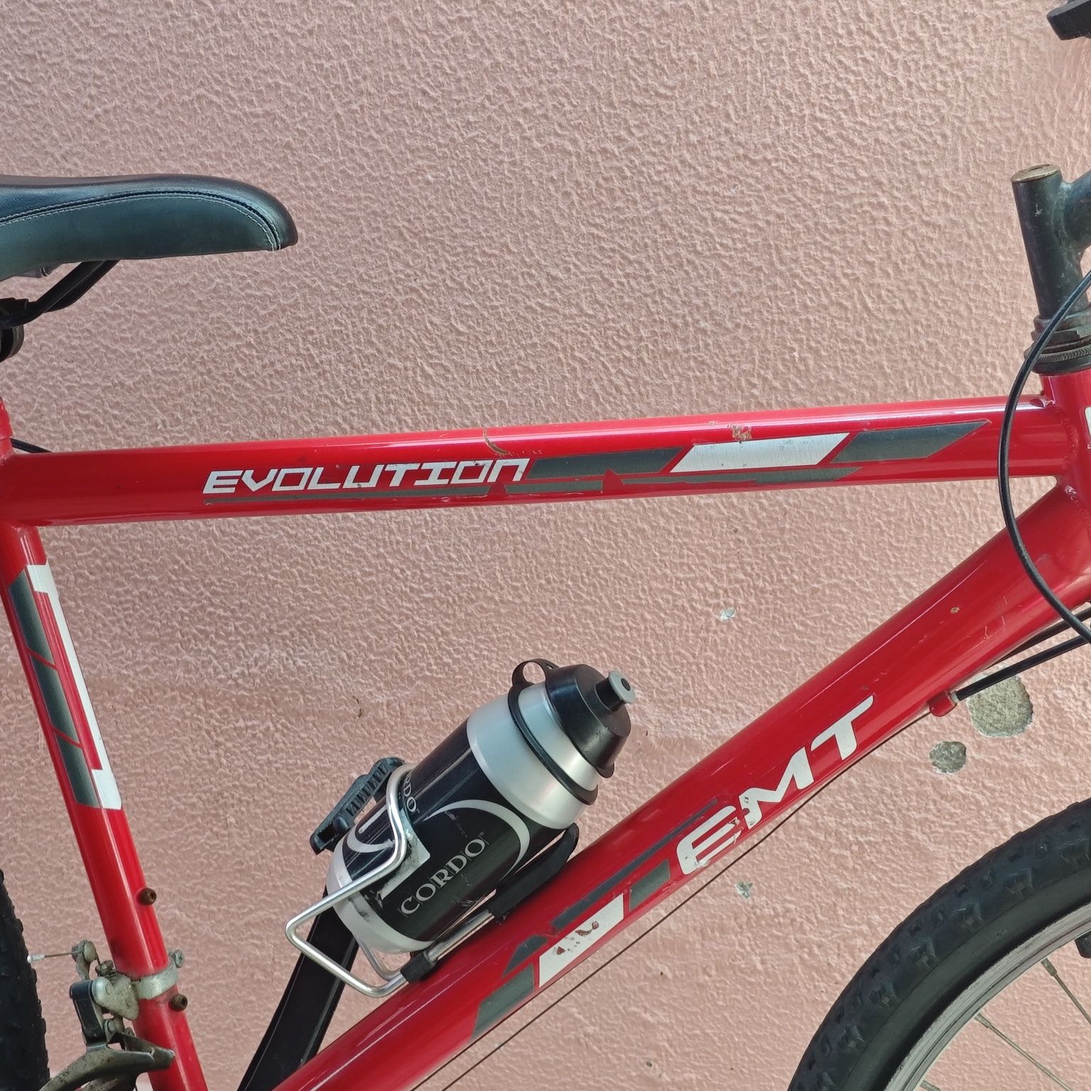Bicicleta vermelha roda 24