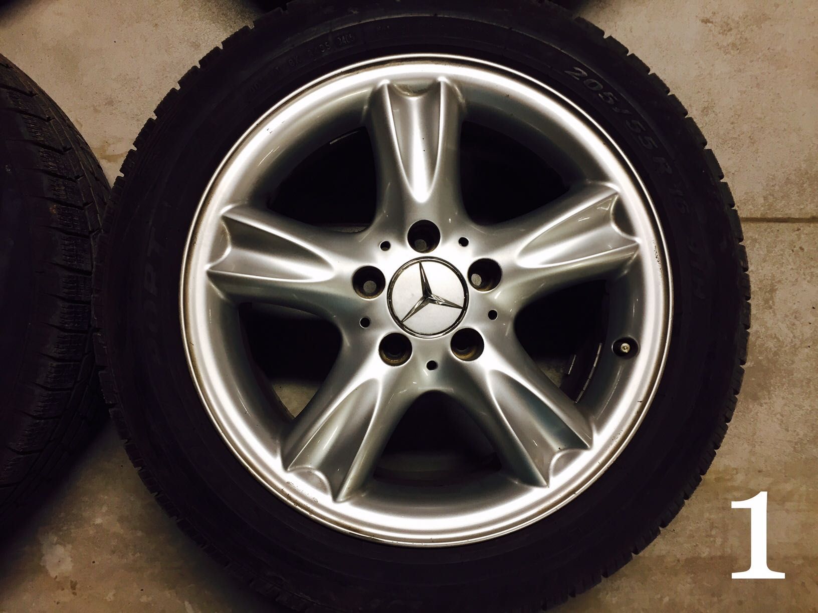 Felgi aluminiowe mercedes 5x112 16’