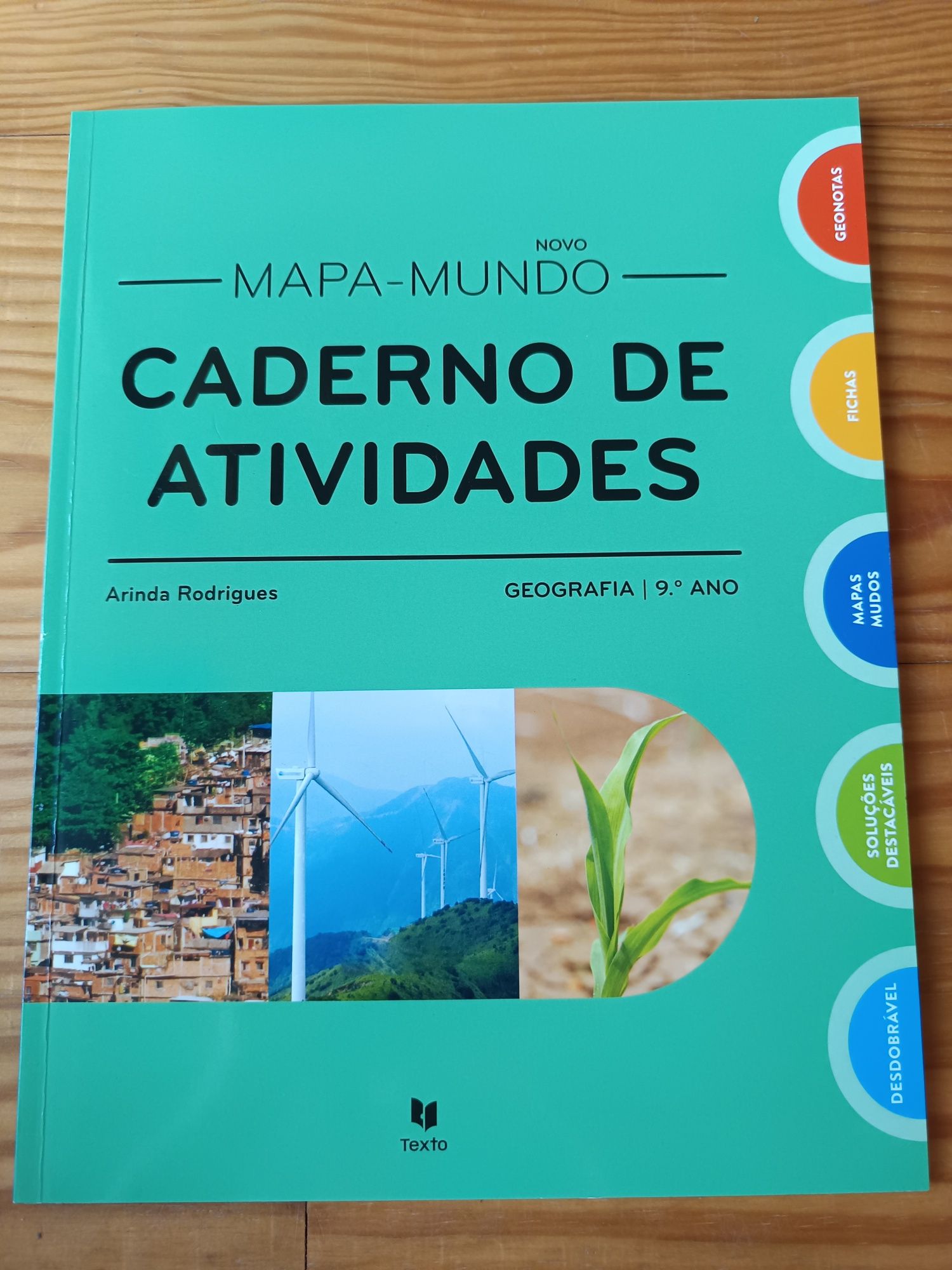 Mapa-mundo 9 - Geografia 9º ano - Livro e Caderno de Exercícios
