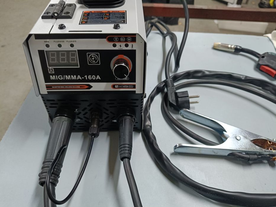 Spawarka inwertorowa MIG MAG MMA migomat 160A drut lub elektroda