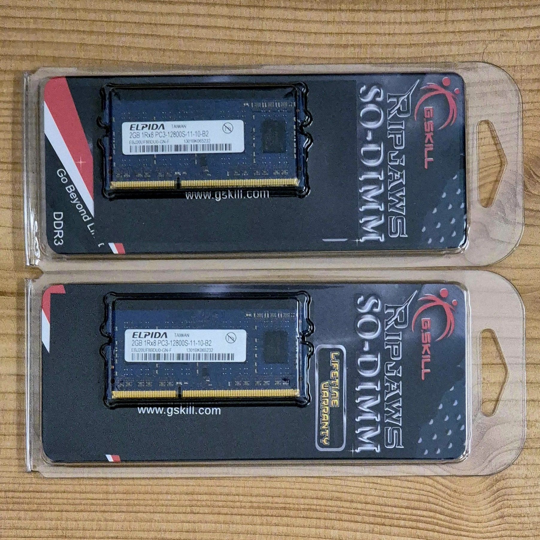 Elpida RAM 4Gb 2x2Gb DDR3 Portátil