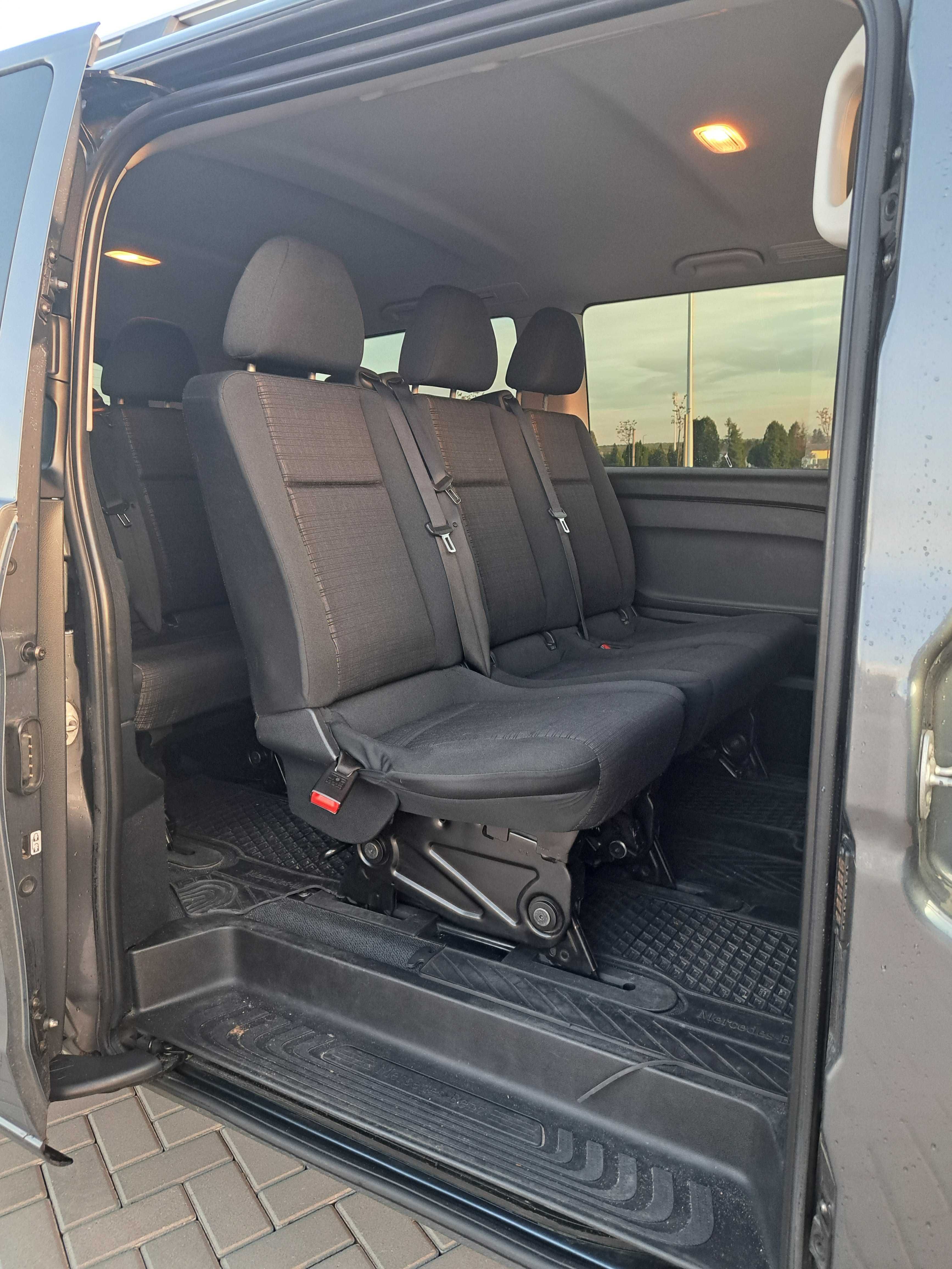 Mercedes-benz Vito 9 osobowy tourer extralong, cesja leasingu