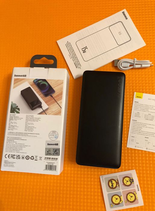 Baseus зовнішній акумулятор Павербанк power bank повербанк батарея