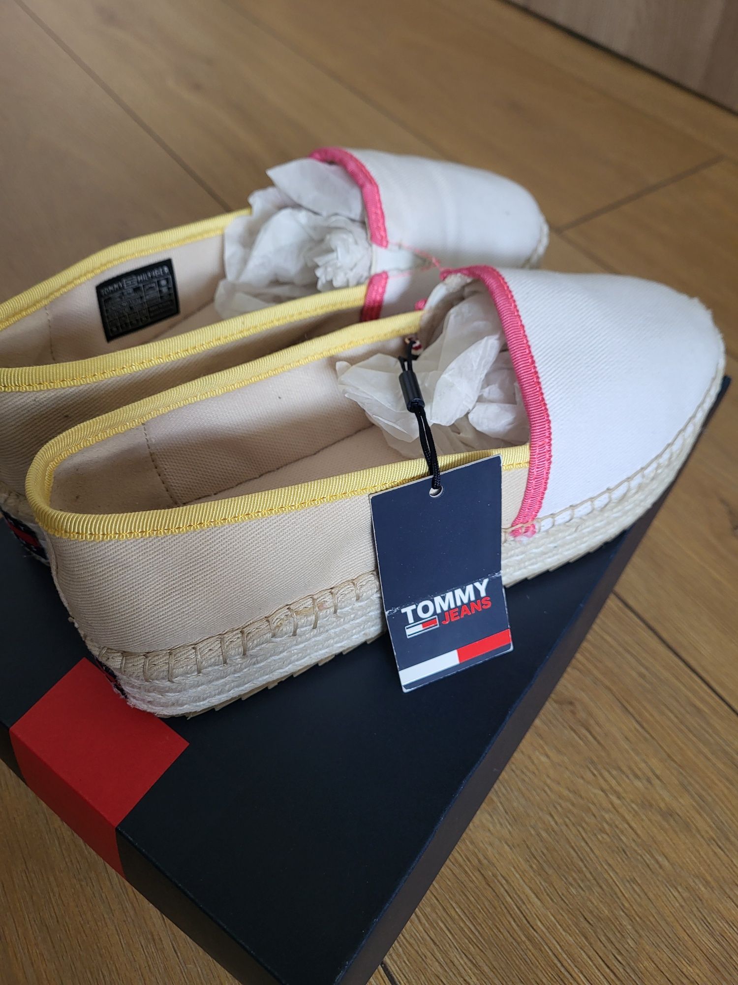 Espadryle Tommy Hilifinger 38