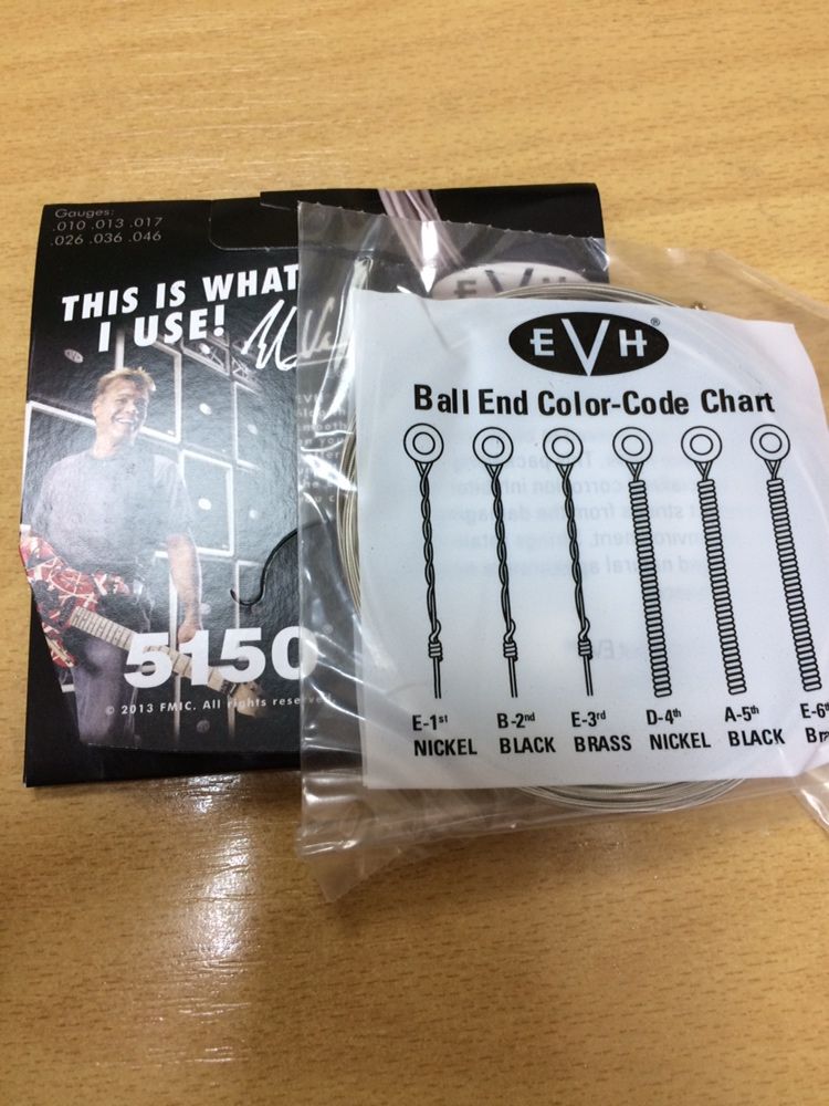 Струни для електрогітари EVH Eddie Van Halen Strings