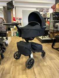 Stokke Xplory X Rich Black 2w1 głęboko - spacerowy z torbą