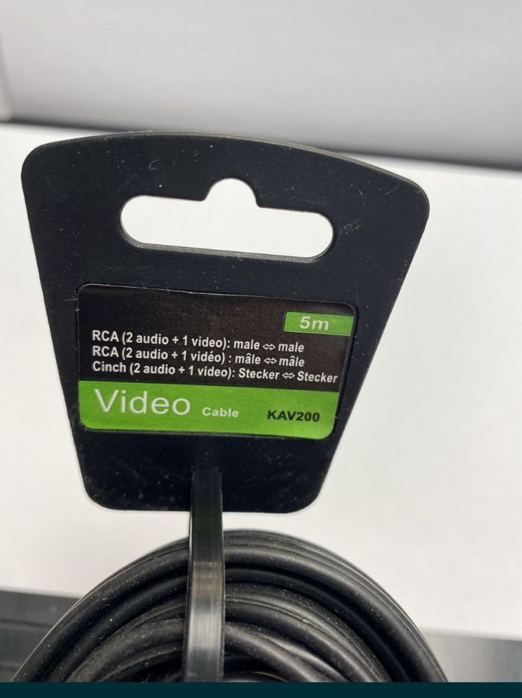 Kabel Thomson Rca (2 x audio 1 video) - 5m