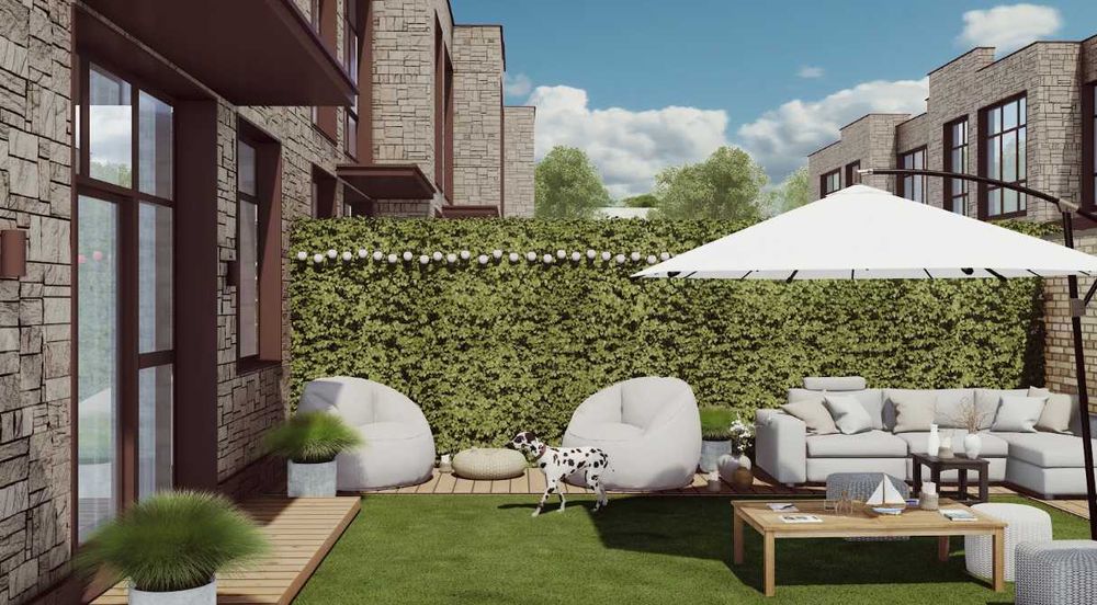 Таунхаус 182м² Инглези/Рассвета. Рассрочка 36 месяцев