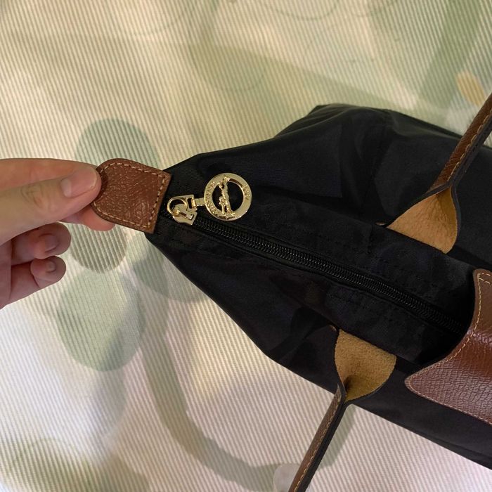 Torbę Longchamp w kolorze czarnym L