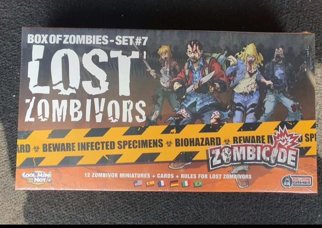 Zombicide: Gaming Night #1, Lost Zombivors, VIP, nowy, EN