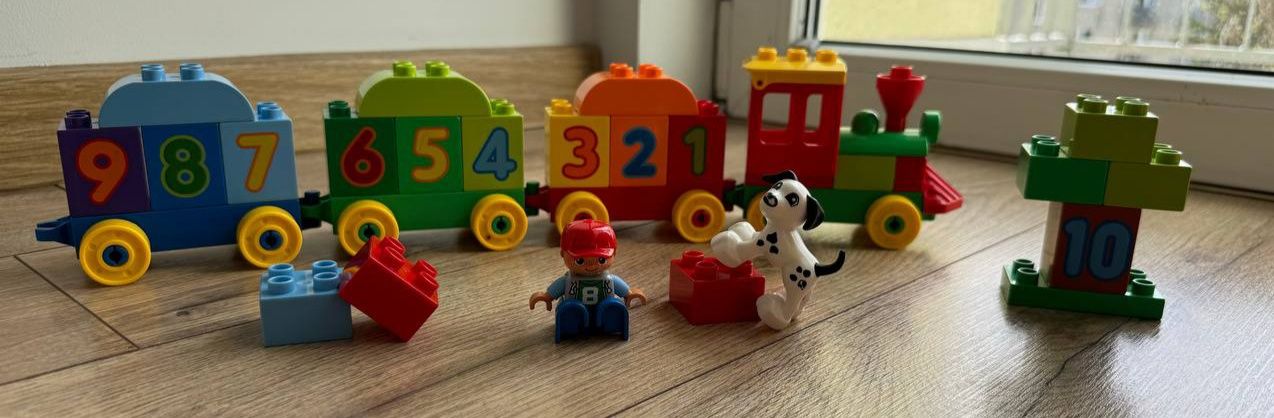 LEGO Duplo pociąg z cyferkami 10558