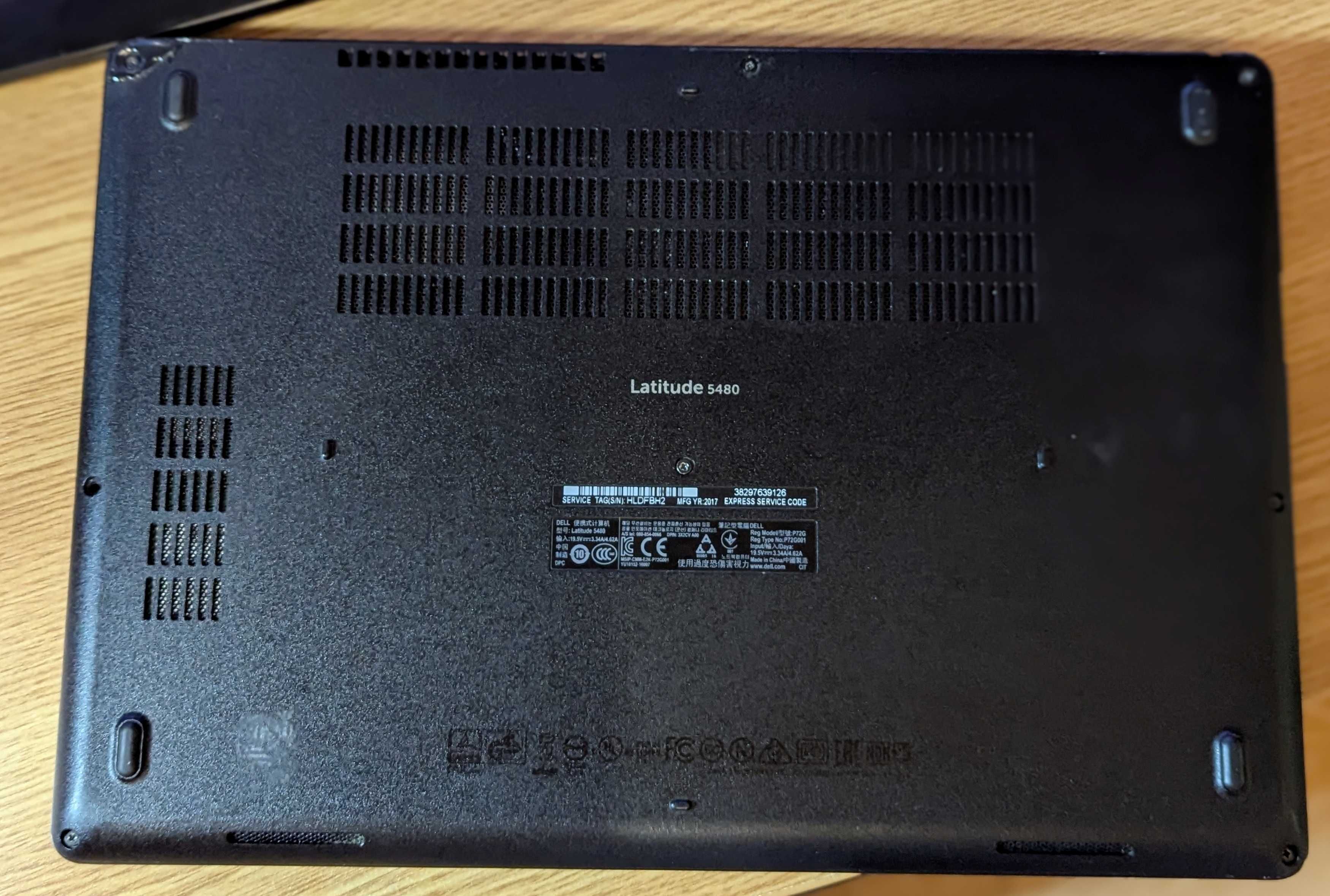 Dell Latitude /Intel i7-6600/DDR4-8GB/NVIDIA 930MX 2GB/SSD NVME  256GB