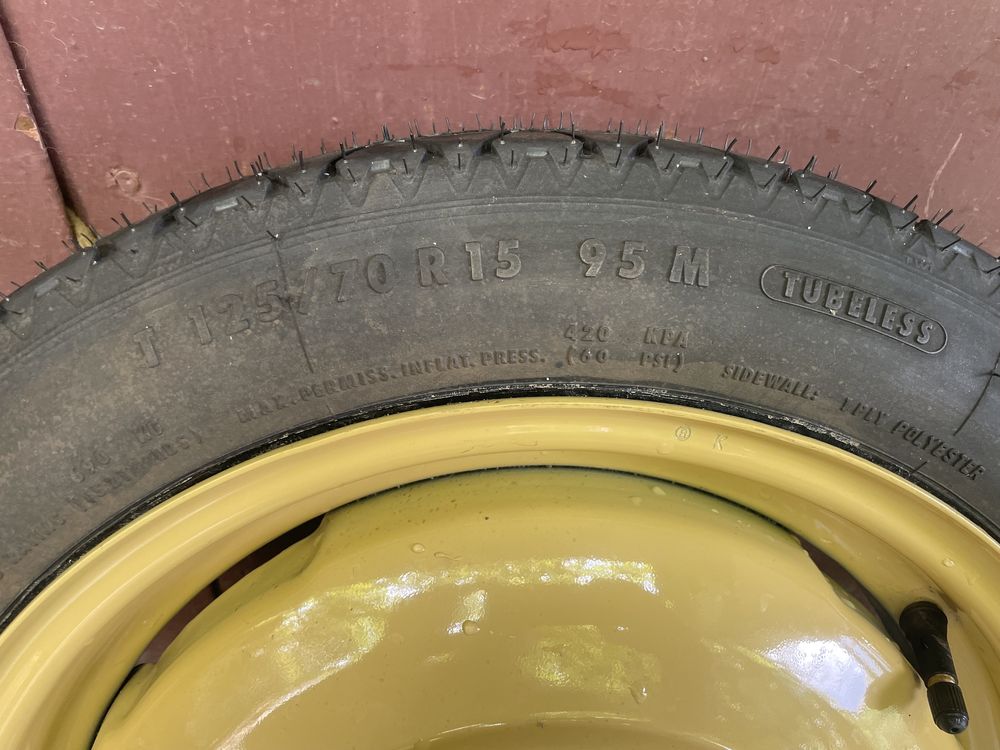 Докатка Костыль 125/70 R15 4*100