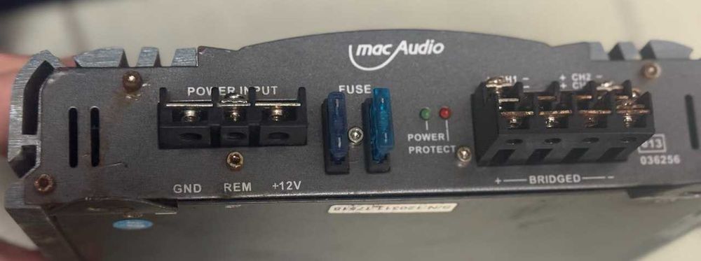 Tuba subwoofer + 2 wmacniacze