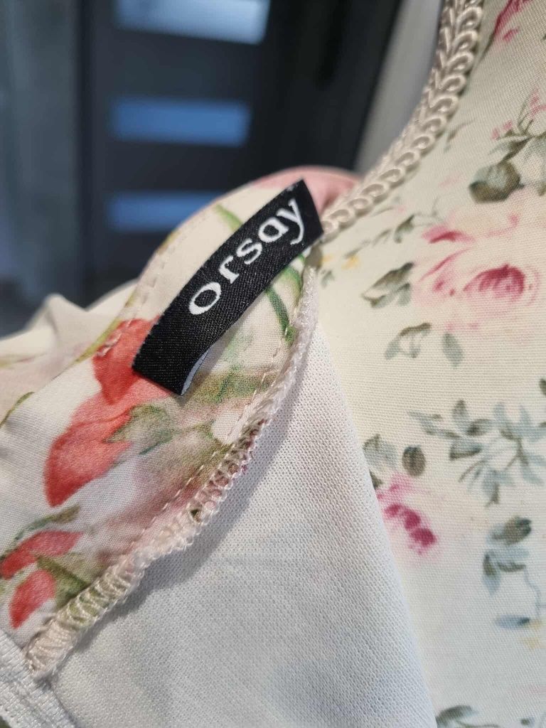 Sukienka w kwiaty XS 34 Orsay