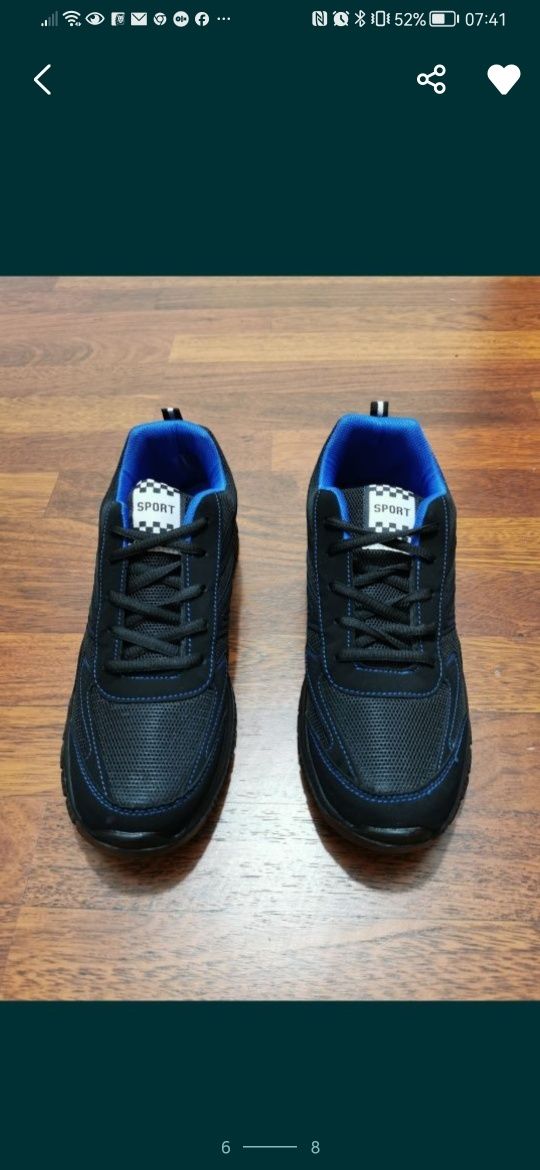 Super Lekkie Wygodne Adidasy Męskie Na Codzień Do Biegania