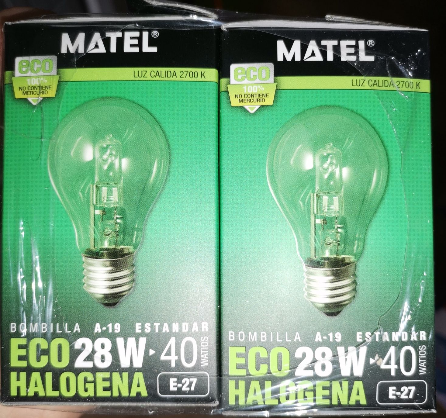 Lâmpada ECO Halogena 28,42,70 e 100W