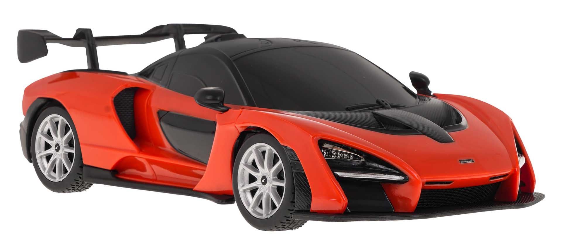 Auto samochód zdalnie sterowany  1:24 McLaren Senna Pomarańczowy