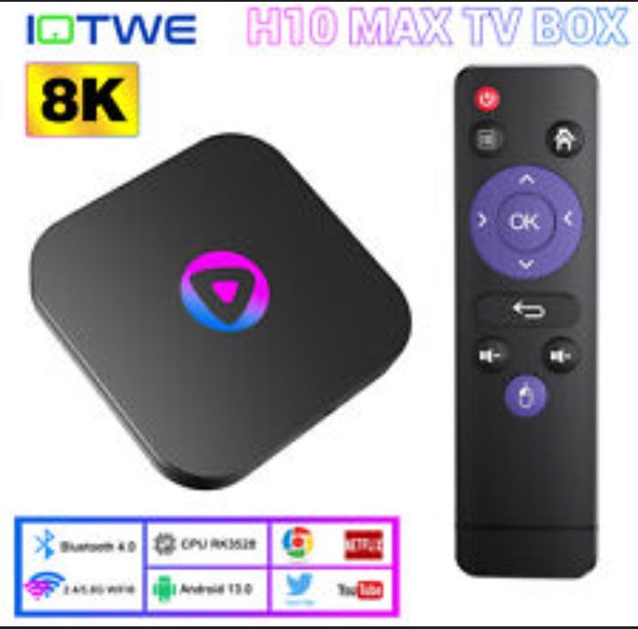 TV box H10 max Android 13.0 RAM4GB ROM32GB Outlet 3038